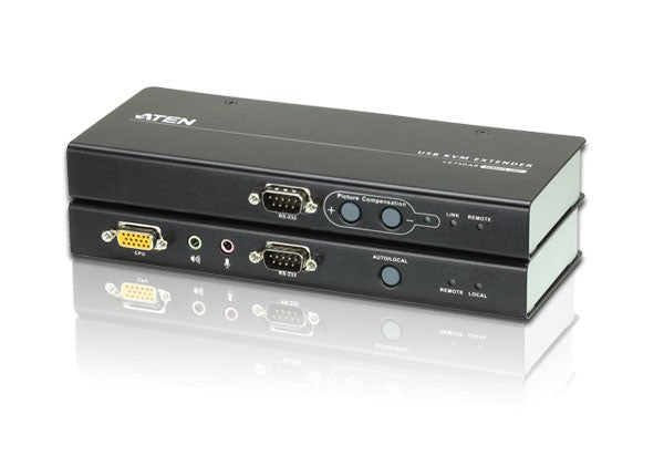 USB VGA/Audio Cat5 KVM Ext 1280x1024@200 CE750