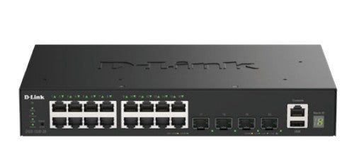 Switch managed DGS-1530-20/E 16 Ports GE + 4 Ports 10G SFP+ Smart