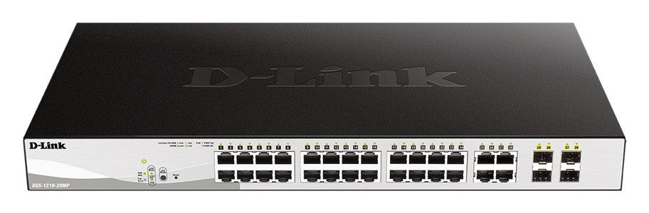 Switch DGS-1210-28MP 24GE PoE+ 4SFP