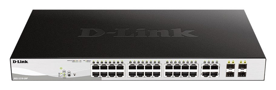 Switch DGS-1210-28P 24GE PoE 4SFP