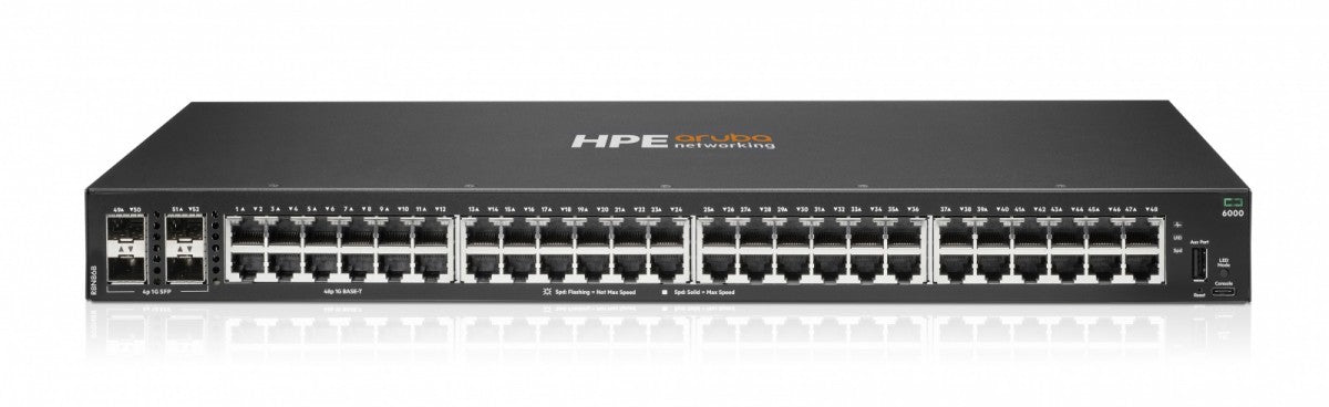 Switch Aruba Networking 6000 48G 4SFP R8N86B