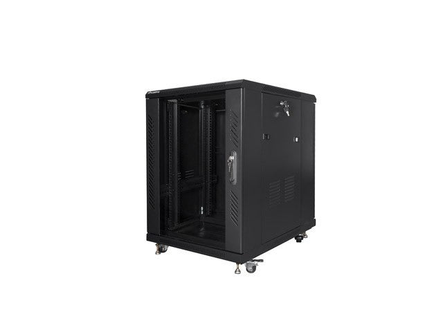 Free standing cabinet 19 inches 15U 600X800mm black
