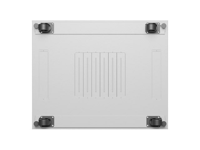 Free-standing installation rack cabinet 19 inches 27U 800x1000 perforated doors LCD gray (Flat pack)