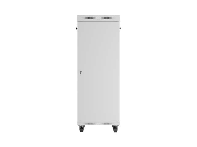 19" 32U Standing Rack Cabinet 600×800 Gray with Glass Door and LCD (Flat Pack)
