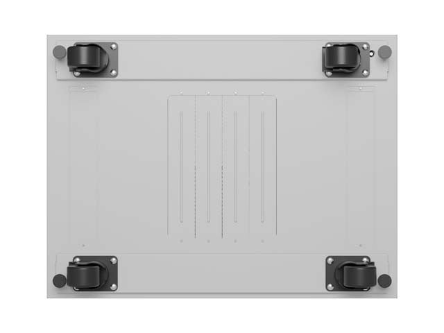 19" 32U Standing Rack Cabinet 600×800 Gray with Glass Door and LCD (Flat Pack)