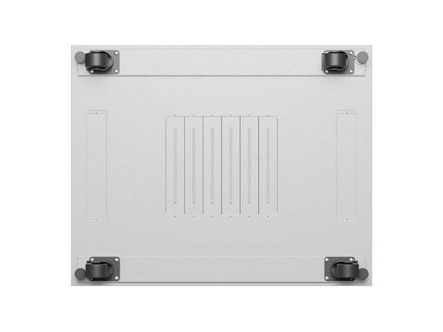 Free-standing installation rack cabinet 19 inches 42U 800x1000 perforated doors LCD gray (Flat pack)