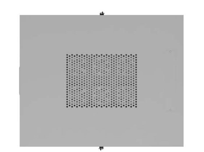 Standing installation rack cabinet 19-inch 47U 800 x 1000 gray perforated doors LCD (flat pack) V2