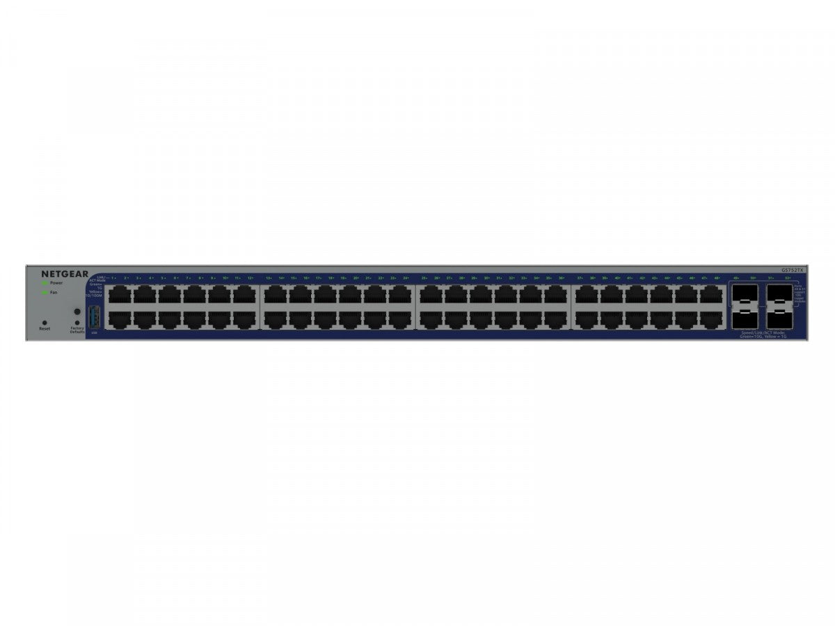 Netgear 48P GE SMART SW TH W/10G SFP+