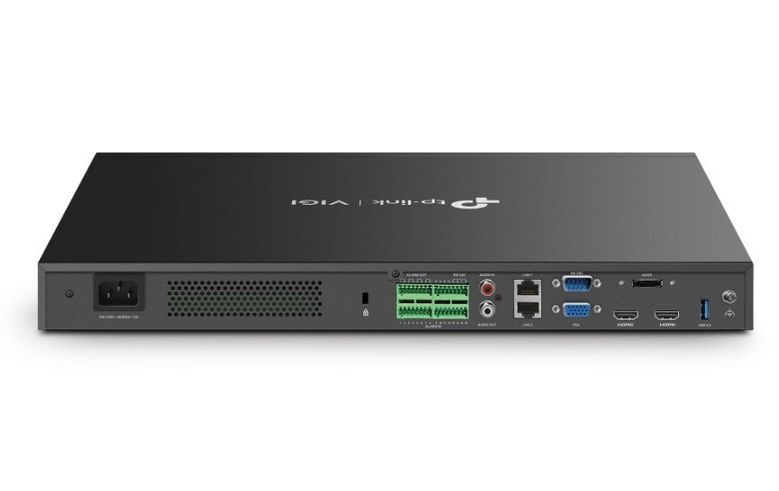 16 Channel Network Video Recorder 320Mbps Incoming Bandwidth, 320Mbps Outgoing Bandwidth, 8MP Resolut VIGI NVR4016H