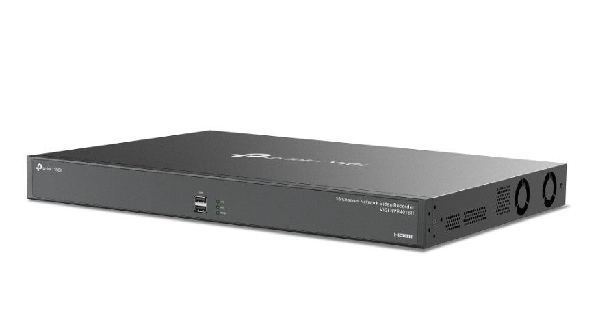 16 Channel Network Video Recorder 320Mbps Incoming Bandwidth, 320Mbps Outgoing Bandwidth, 8MP Resolut VIGI NVR4016H