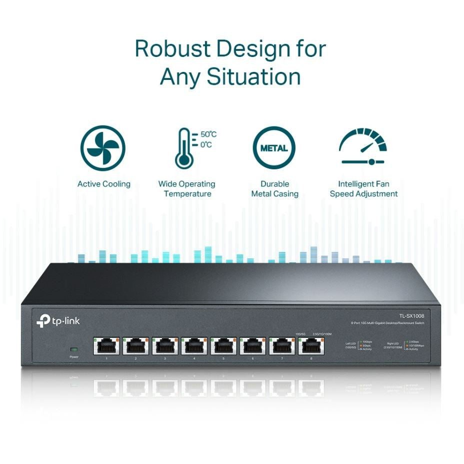 Switch SX1008 8x10GE