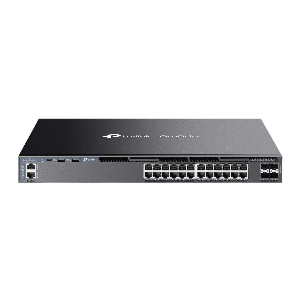 SG6428X Omada 24-Port Gigabit Stackable L3 Managed Switch with 4 10GE SFP+ Slots