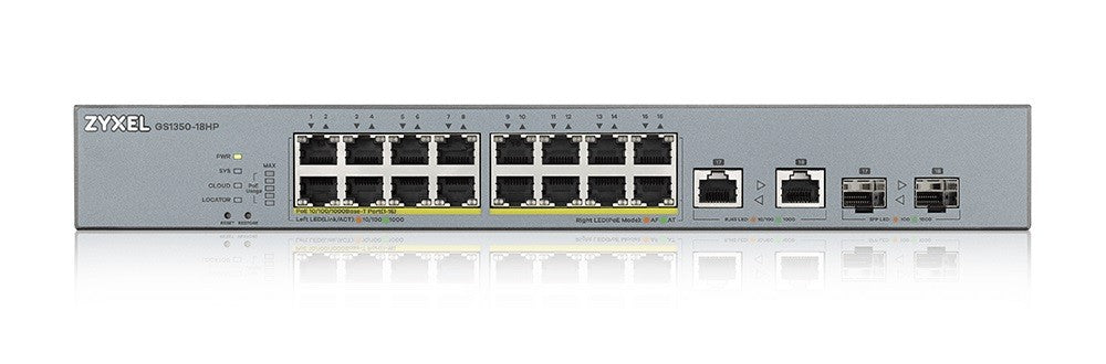 GS1350-18HP CCTV PoE LR 250W Switch