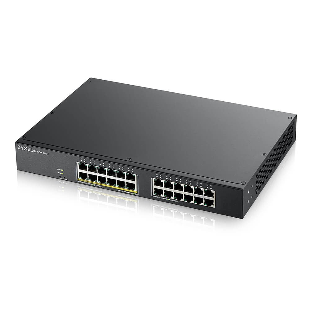 GS1900-24EP-EU0101F 24xGbE L2 12xPoE Rack