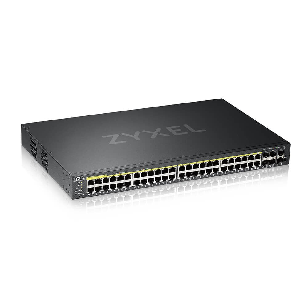 GS2220-50HP 48xGbE L2 PoE Switch 1Y NCC Pro