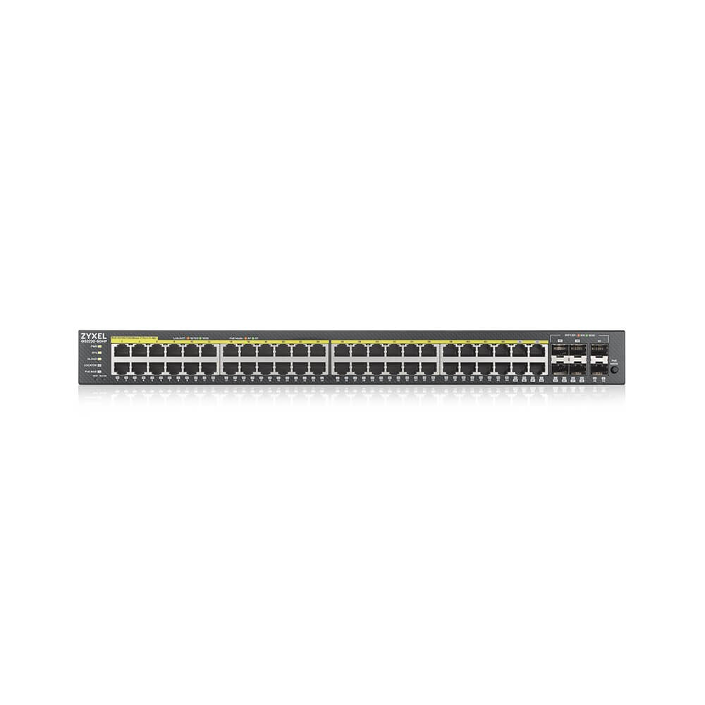 GS2220-50HP 48xGbE L2 PoE Switch 1Y NCC Pro