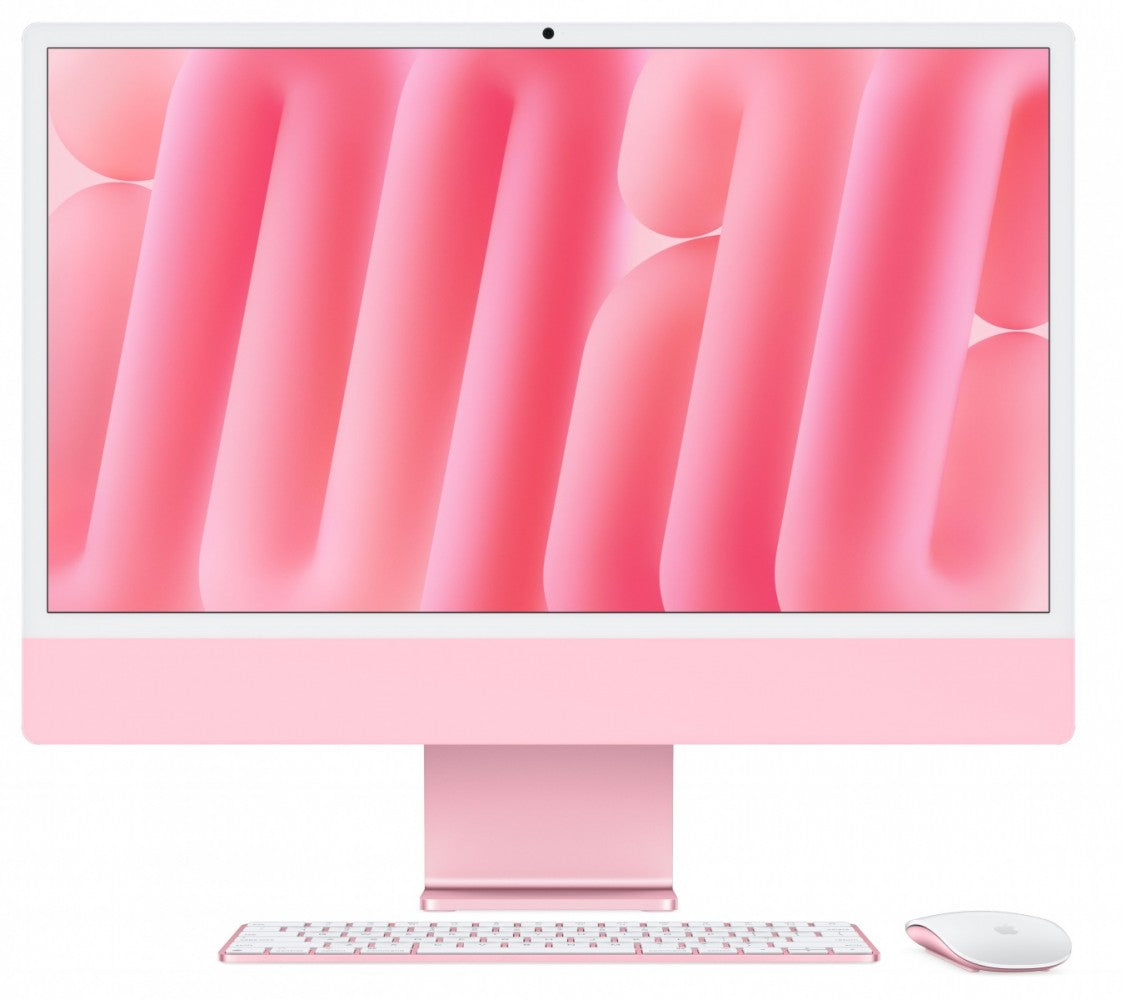 iMac 24 inch: M4 10/10, 24GB, 512GB SSD - Pink