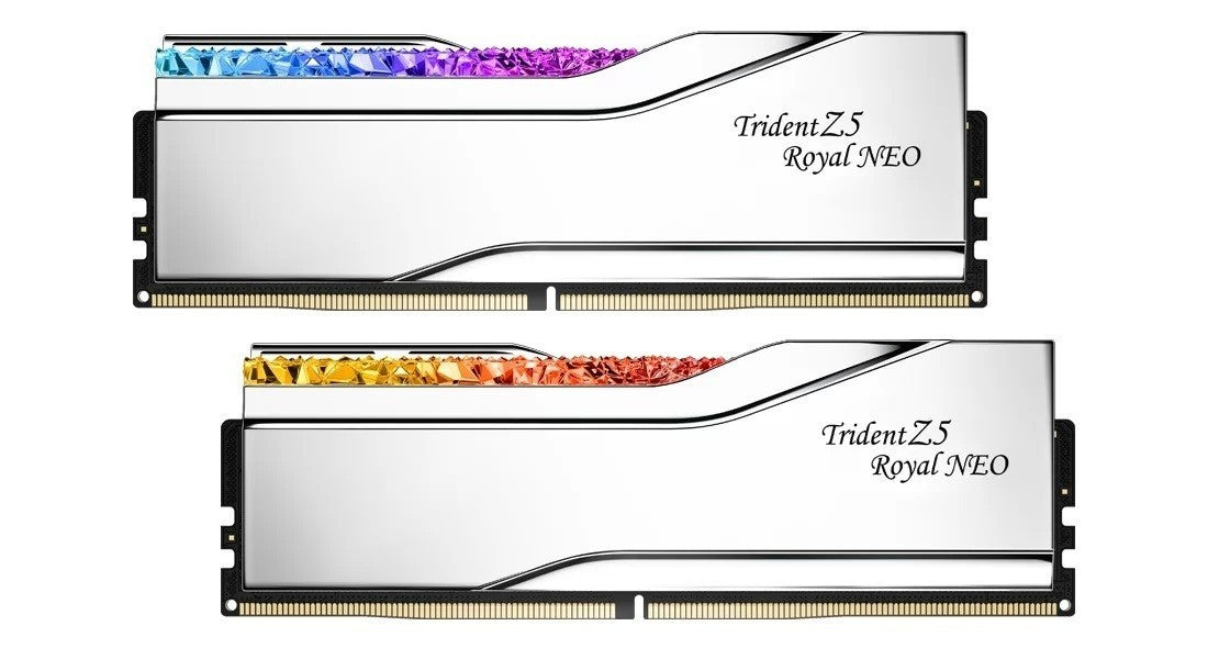 PC Memory - DDR5 64GB (2x32GB) Trident Z5 Royal RGB 6000MHz CL26 Neo