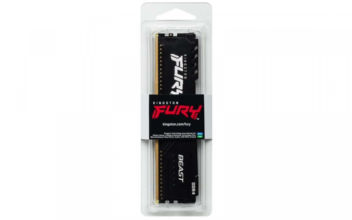 Memory DDR4 Fury Beast 32GB(2*16GB)/3200 CL16 1Gx8
