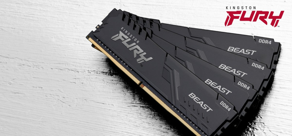 Memory DDR4 Fury Beast 32GB(2*16GB)/3200 CL16 1Gx8