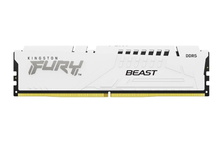 Memory DDR5 Fury Beast 16GB(1*16GB)/6400 CL32 EXPO white