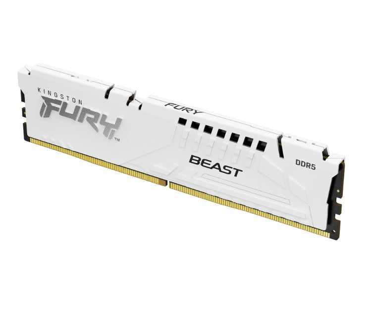 Memory DDR5 Fury Beast 16GB(1*16GB)/6400 CL32 EXPO white