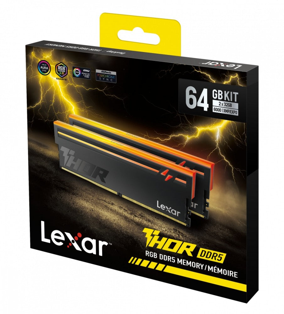 PC memory DDR5 THOR2.0 64GB(2*32)/6000 CL40 black RGB