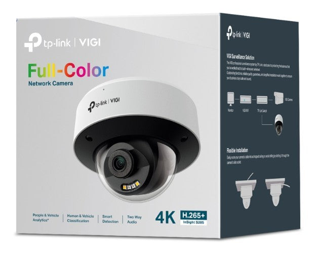InSight S285(2.8mm)VIGI 8MP Full-Color Dome