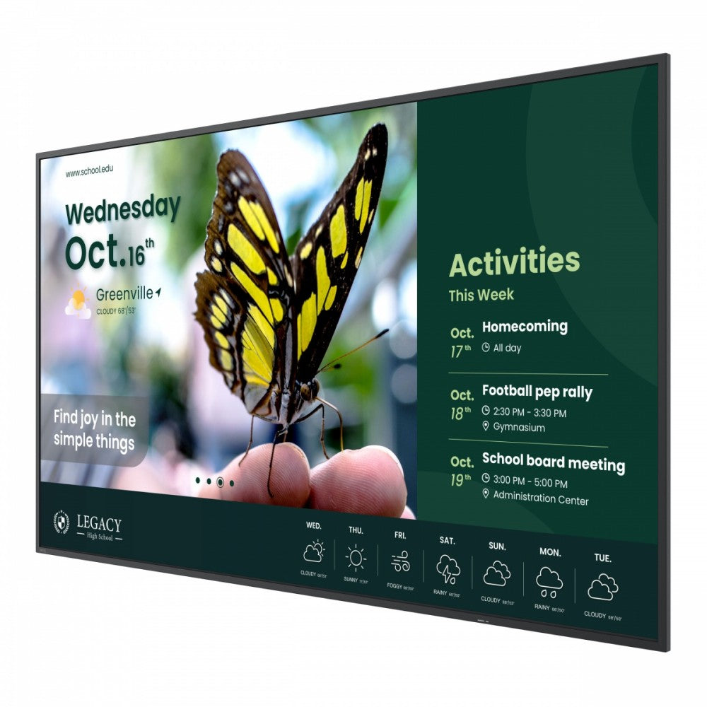 Large-format monitor 55-inch ST5504 LED 4K/4500:1/ANDROID