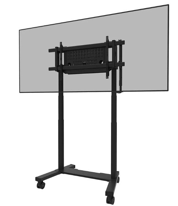 FL55-975BL1 MOVE Lift XL TV trolley 75-115" - motorised 160kg 200x200-1200x600 h:119-184