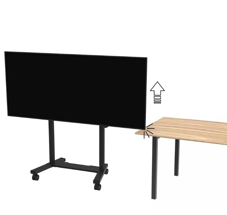 FL55-975BL1 MOVE Lift XL TV trolley 75-115" - motorised 160kg 200x200-1200x600 h:119-184