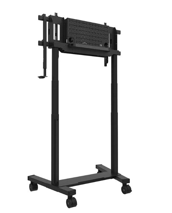 FL55-975BL1 MOVE Lift XL TV trolley 75-115" - motorised 160kg 200x200-1200x600 h:119-184