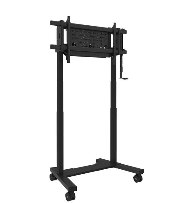 FL55-975BL1 MOVE Lift XL TV trolley 75-115" - motorised 160kg 200x200-1200x600 h:119-184