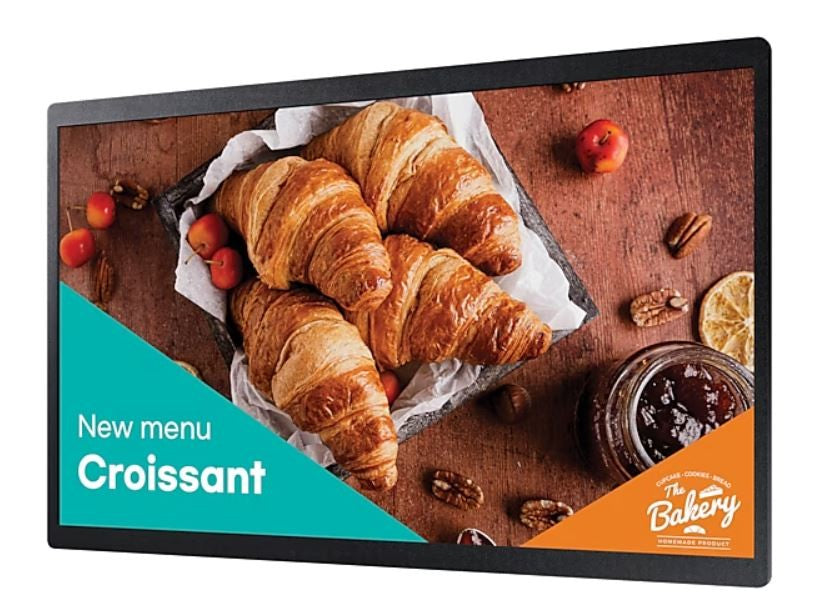 Professional monitor QB24C 24 inches Matte 16h/7 250(cd/m2) 1920x1080(FHD) S10 Player (Tizen 7, VXT Ready) WiFi/BT 3 years d2d (LH24QBCEBGCXEN)