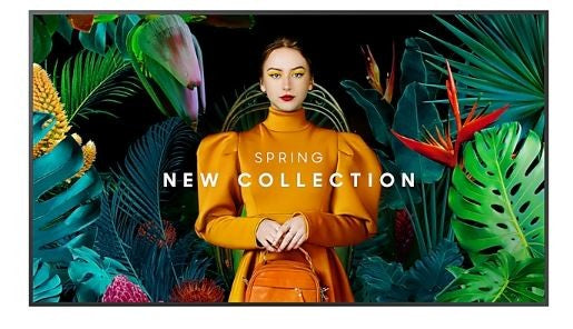 Professional monitor QB75C 75 inches Glossy 16h/7 350(cd/m2) 3840x2160 (UHD) S10 Player (Tizen 7) Wi-Fi/BT 3 years On-Site (LH75QBCEBGCXEN)