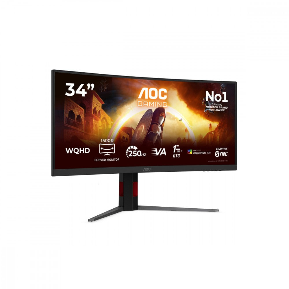 Monitor 34 inch CU34G4ZCA VA Curved 250Hz HDMIx2 DP HAS Speaker