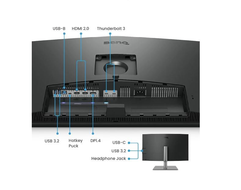 Monitor 31.5 inches PD3225U LED 5ms/2K/2000:1/HDMI/Black