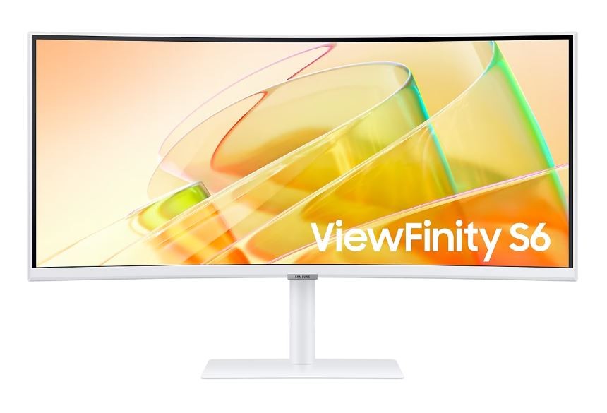 Monitor 34 inches ViewFinity S65CT VA 3440x1440 UWQHD 21:9 1xHDMI 1xDP 2xTB 4.0(90W/15W) 3xUSB 3.0 LAN 5ms 100Hz HAS speakers curved white 2Yd2d