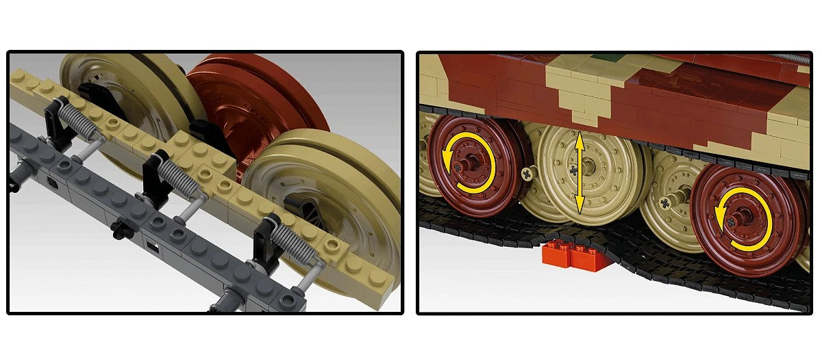 Bricks Tiger II Konigstiger 11170 pieces