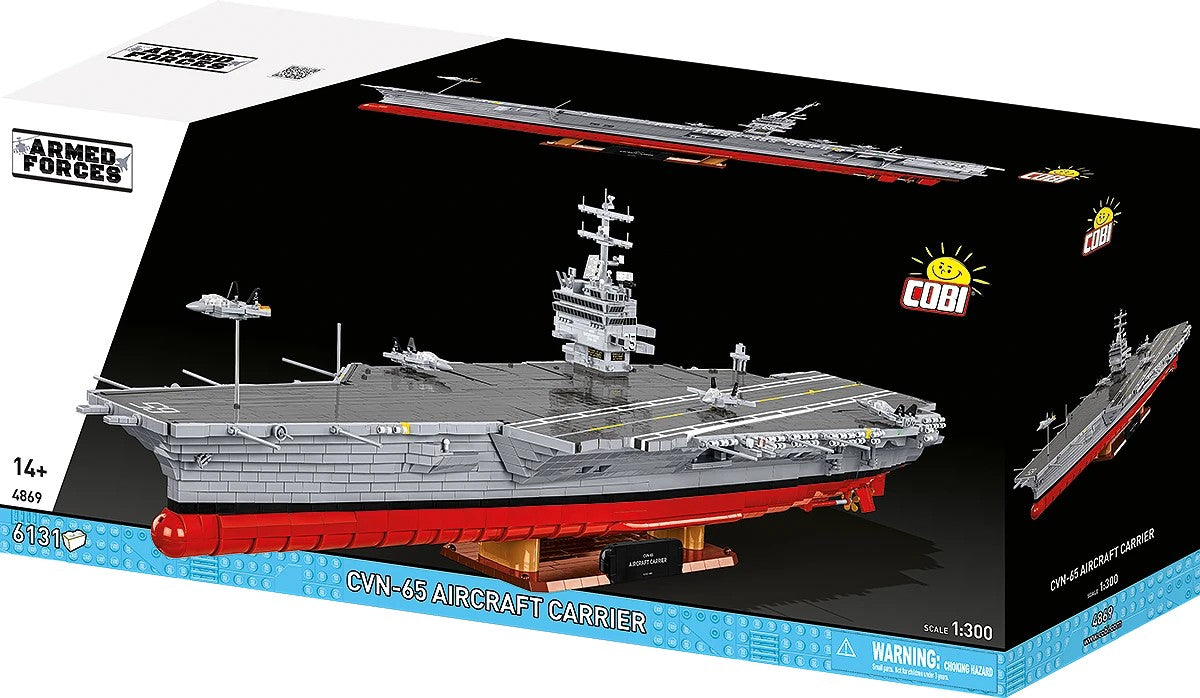 Blocks CVN-65 Aircraft Carrier 6131 blocks