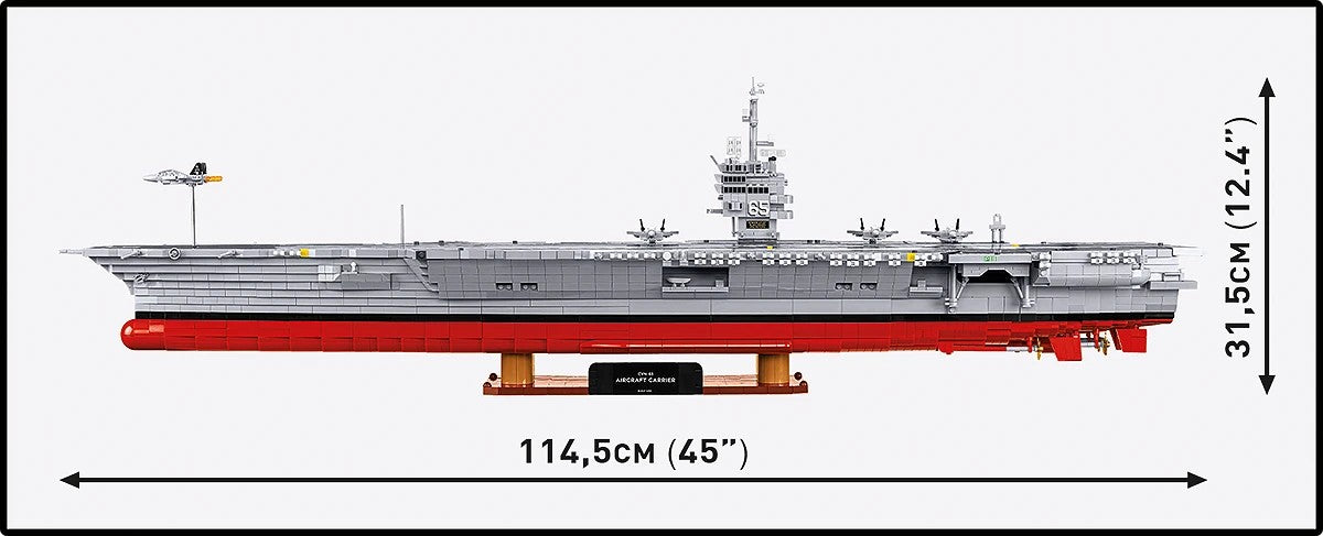 Blocks CVN-65 Aircraft Carrier 6131 blocks