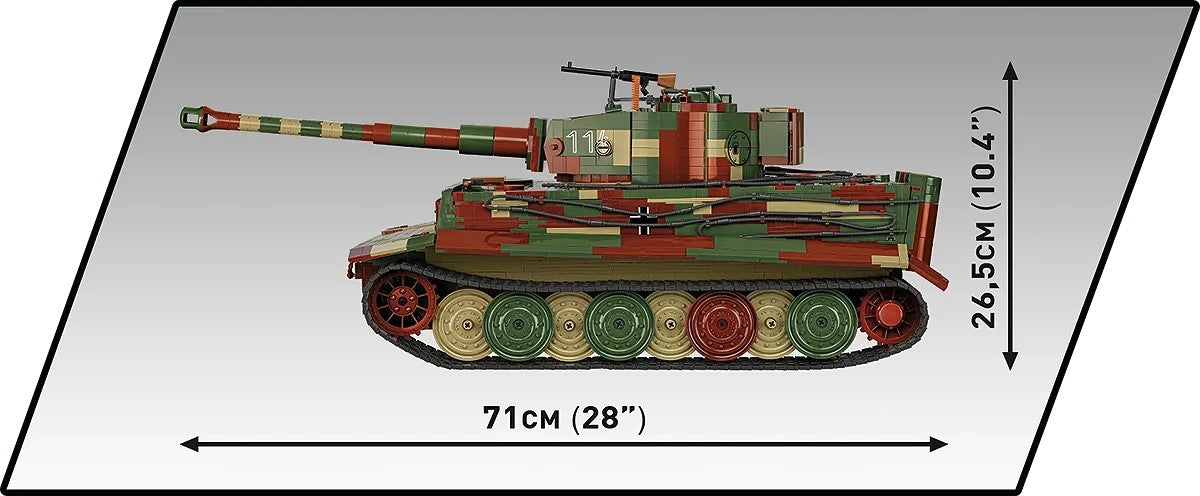 Bricks PZKPFW VI Tiger Ausf.E 8000 pieces