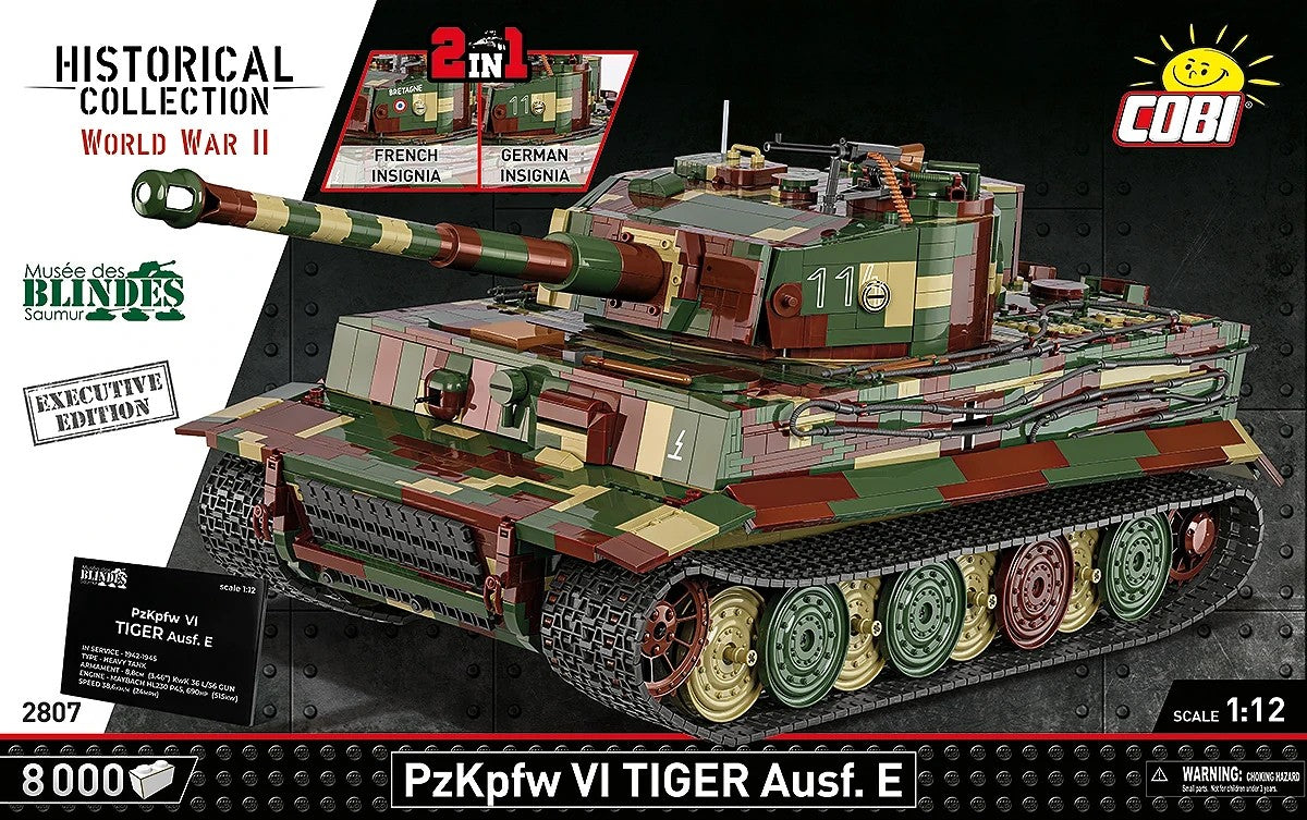 Bricks PZKPFW VI Tiger Ausf.E 8000 pieces