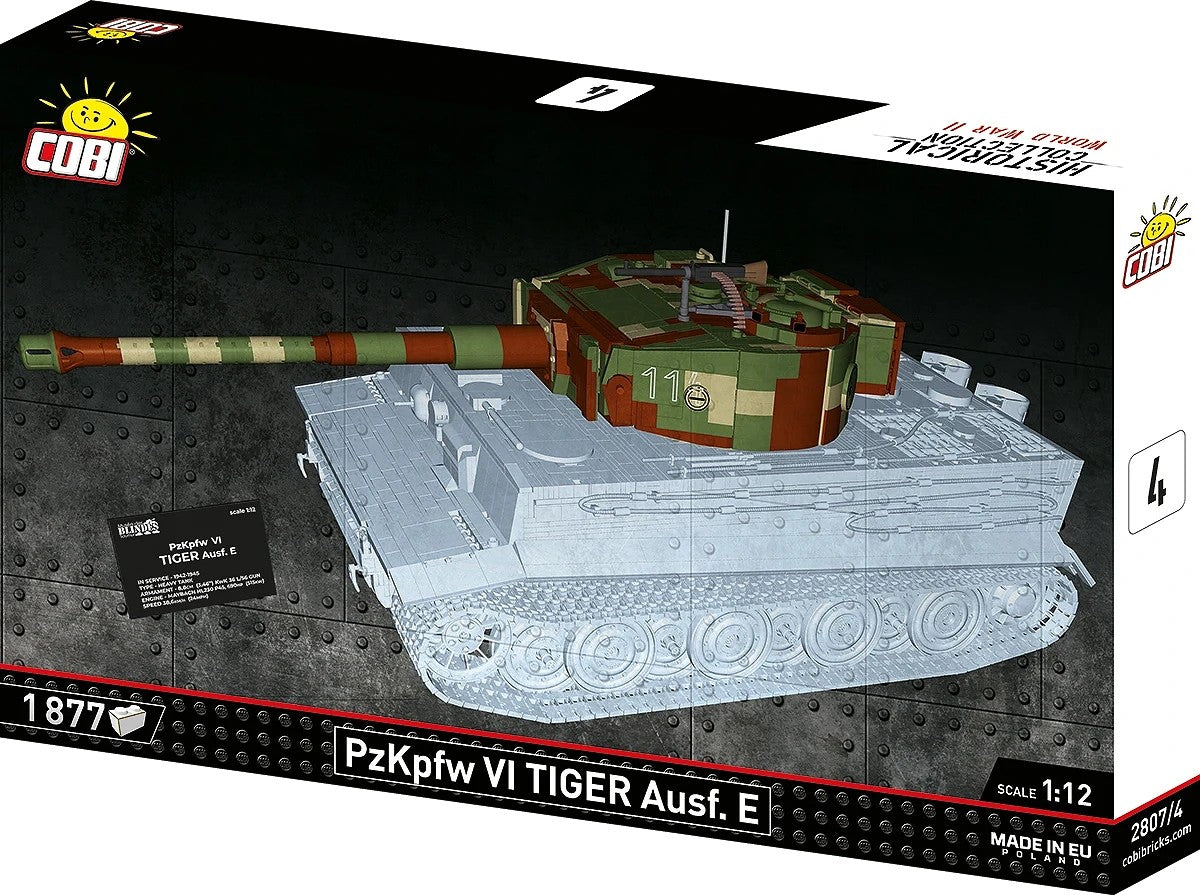 Bricks PZKPFW VI Tiger Ausf.E 8000 pieces