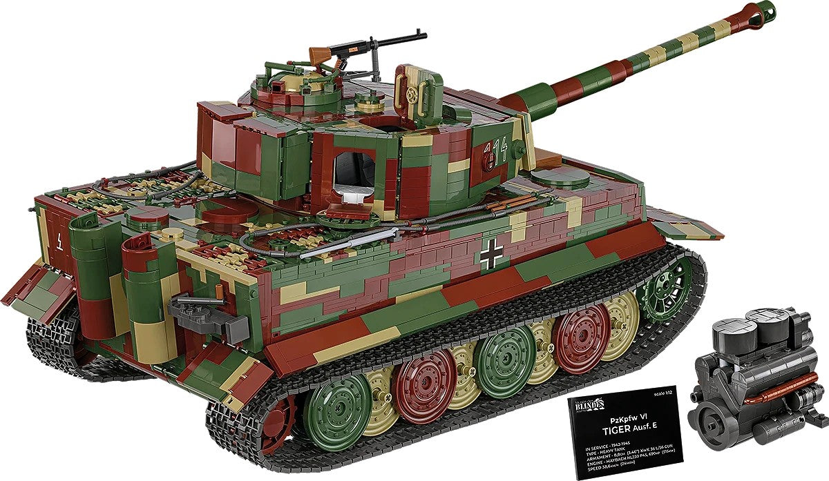Bricks PZKPFW VI Tiger Ausf.E 8000 pieces