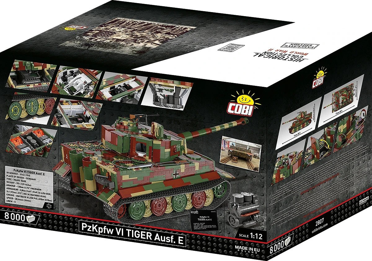 Bricks PZKPFW VI Tiger Ausf.E 8000 pieces