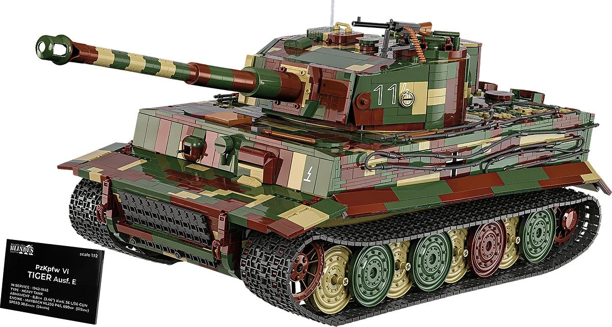 Bricks PZKPFW VI Tiger Ausf.E 8000 pieces