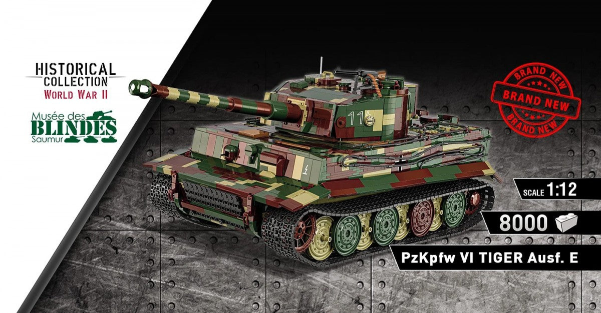 Bricks PZKPFW VI Tiger Ausf.E 8000 pieces