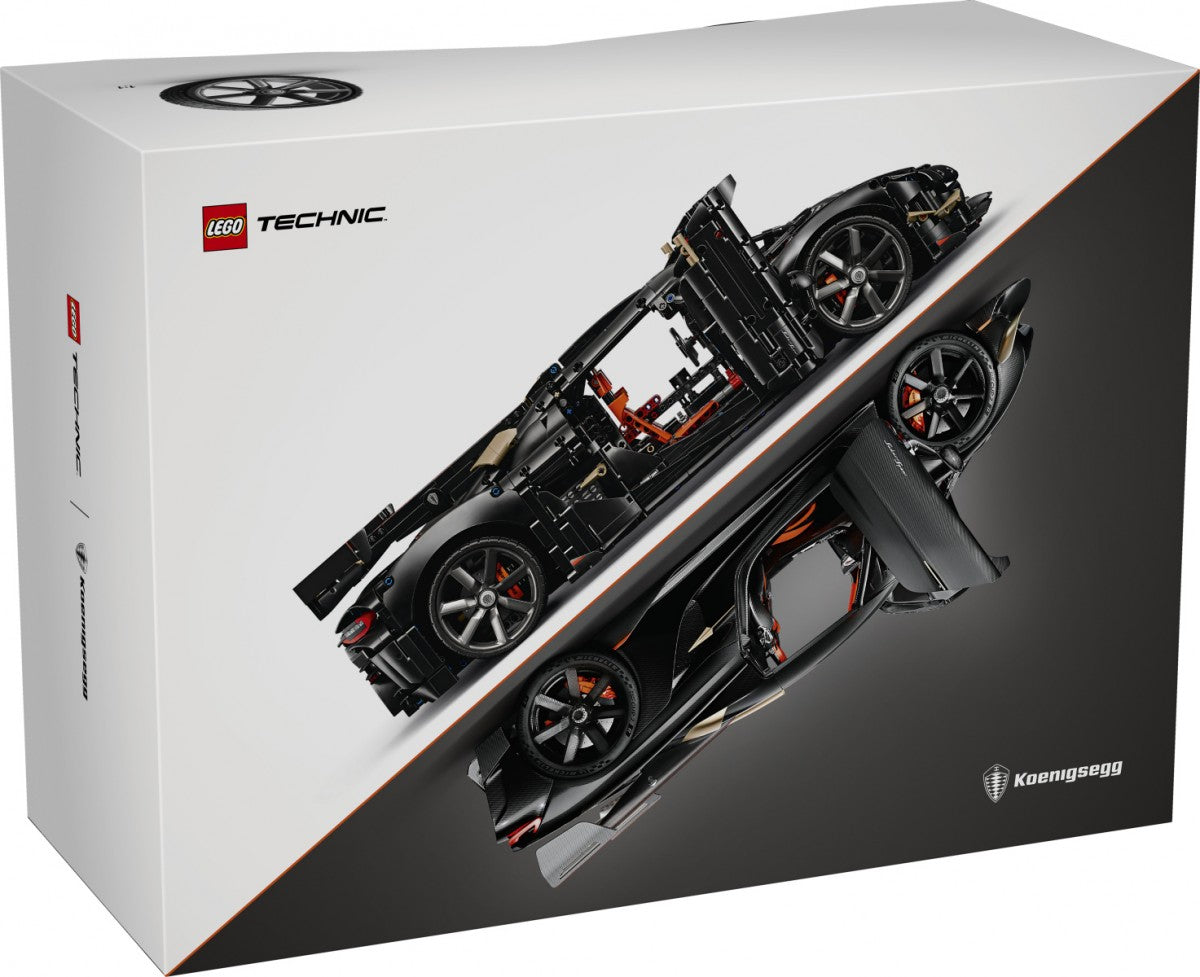 Bricks Technic 42232 Koenigsegg Sadairs Spear Megacar