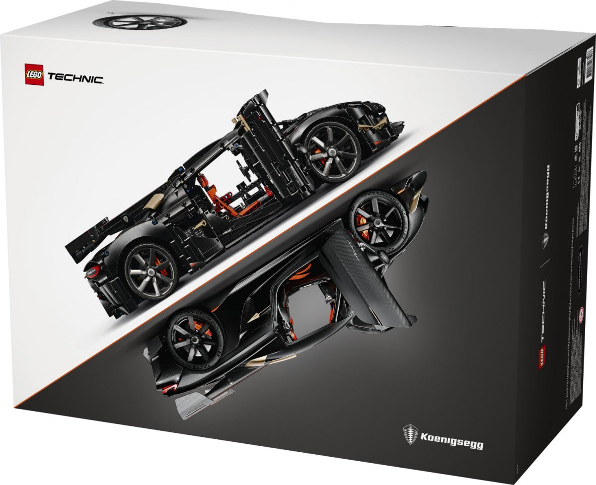 Bricks Technic 42232 Koenigsegg Sadairs Spear Megacar
